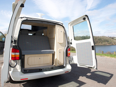 Van Truck Conversion T4 Back Bed Seat